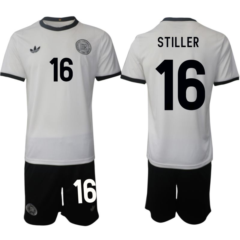Men 2025-2026 Season Germany home white 16 Soccer Jersey